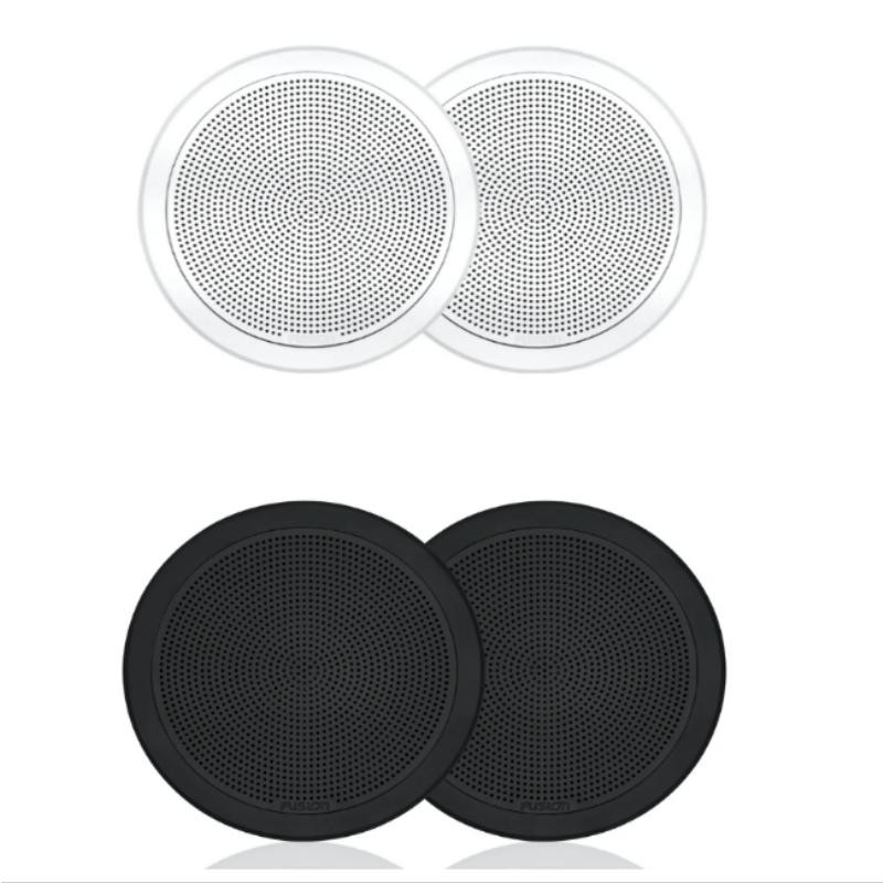 Fusion 6.5" 120 Watt Flush Mount Round Marine Speakers FM Series