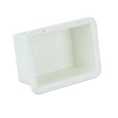 Can-Sb Plastic Flush Mount Case - White