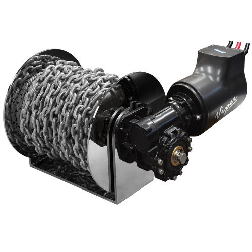 Viper Pro Series II 1500 Electric Anchor Winch Bundle Including 200m
