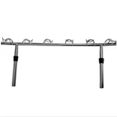 Viper Pro Series Double Wire 6 Way Stainless Steel Rod Rack