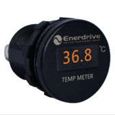 Round OLED Temperature Monitor
