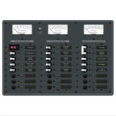 AC/DC Combination Circuit Breaker Panel - 6 x AC + 15 x DC