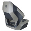 Relaxn Mako Premium Boat Seat - Grey / Silver Carbon