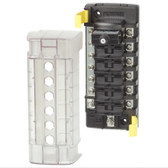 ST-CLB Circuit Breaker Block Negative Bar with Cover - 6 Position, Common Source