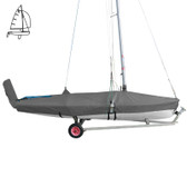 Oceansouth Cover for 420 Sailboat - Deck Cover