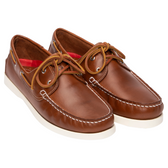 Brown Leather Deck Shoes