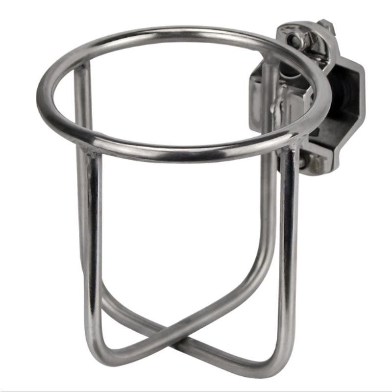 Drink Holder Rail Mount Stainless Steel (374962) Boat Warehouse Australia