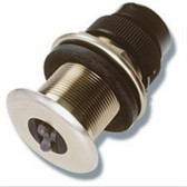Raymarine B120 Speed Temp Bronze Low Profile Through Hull Retractable Transducer including Y-Cable (8 Pin)