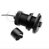 Raymarine P120 Speed & Temp Plastic Retractable Through Hull Transducer includng Y-Cable (8 Pin)