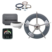 Raymarine Evolution Wheel Pilot with p70s Control Head, ACU-100, EV1 Sensor Core, EV1 Cabling Kit & Wheel Drive