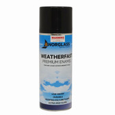 Norglass Weatherfast Gloss Enamel Spray Can - Black (300g)