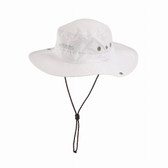 MUSTO EVO Fast Dry Brimmed Hat - White
