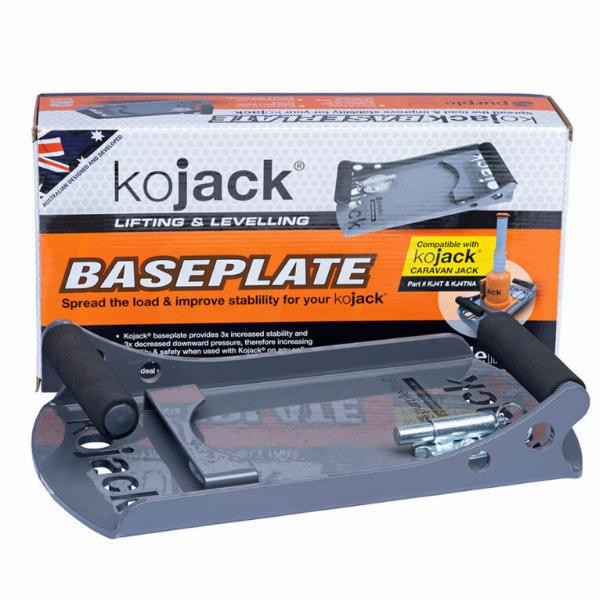 Kojack Caravan Jack Base Plate Only (KJBP100) Boat Warehouse Australia