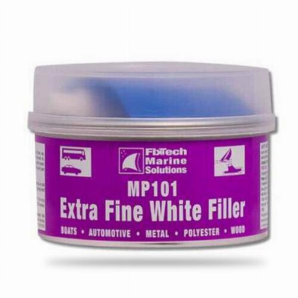 FixTech ExtraFine Gel Coat Repair Filler White 1kg (MP101) Boat