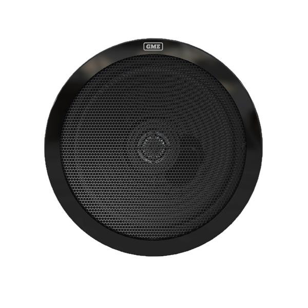 GME GS520 Marine Flush Mount Speakers Black (Pair) (GS520B) Boat