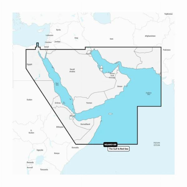 Garmin The Gulf & Red Sea Marine Charts (010C122920 010C122900) Boat Warehouse Australia
