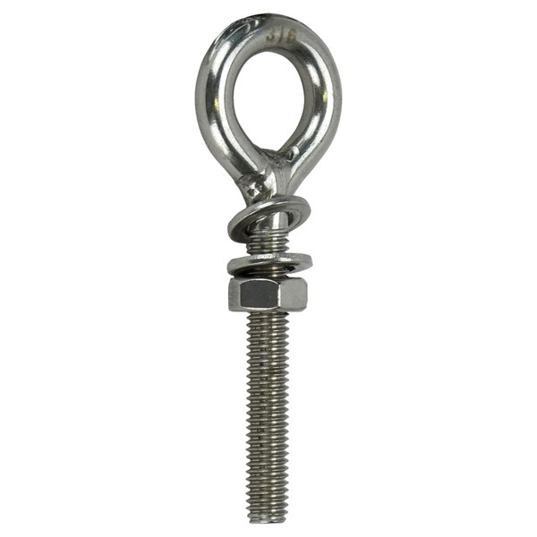 Stainless Steel Eye Bolts With Nut And Washers 316 Grade Boat Warehouse