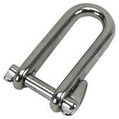 Shackle, Boat Shackle 316 Stainless Steel Long D Shackle with Captive Pin
