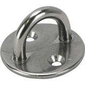 Stainless steel round pad eyes 316 grade