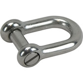 Slotted head csk shackles 316 grade stainless steel
