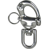 Snap shackles with swivel eye 316 grade stainless steel
