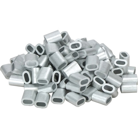Din aluminium swages for wire