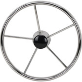 Highly polished stainless steel dish wheels tapered shaft