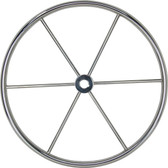 Highly polished stainless steel flat no dish wheels parallel shaft