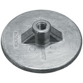 Zinc anode round plate 90mm