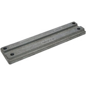Zinc anode outboard plate 192mm