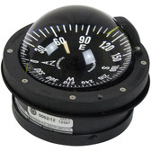 Flush mount horizontally marine compass