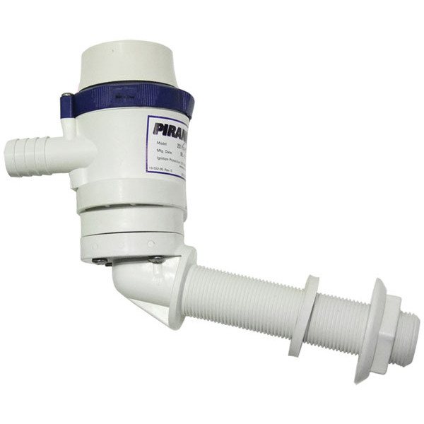 Shurflo Piranha Angled Port Aerator Pumps Boat Warehouse