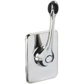 Ultraflex stainless steel single lever side mount control dual function