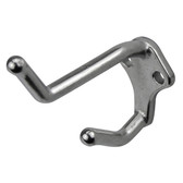 Stainless steel double coat hook