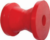 Trailer Roller - Poly Red Bow 75mm