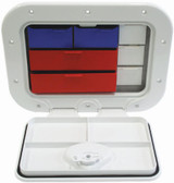 Storage Hatch and Tackle Box - 375 x 275