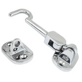 Stainless steel double action cabin hook