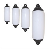 Heavy Duty Fenders - White With Black Ends