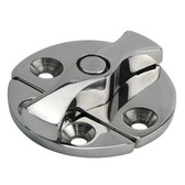 316G Stainless Steel Round Door Catch with Plastic Latch