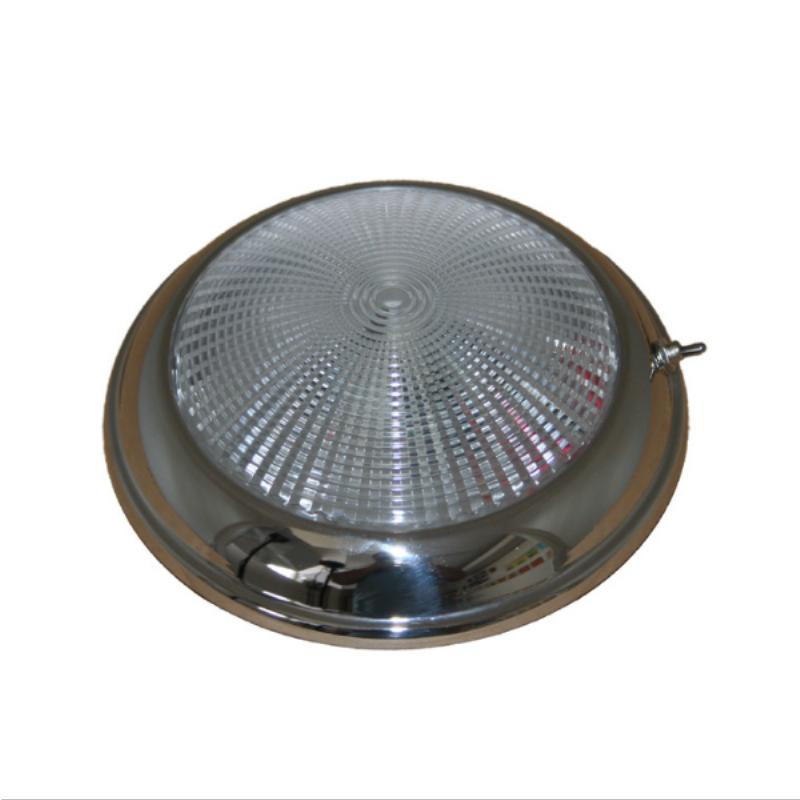 RWB Marine LED Dome Light Low Profile Stainless (RWB7831) Boat