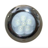 LED Interior Light - Flush Stainless