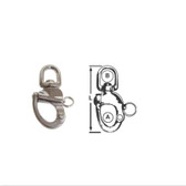 Swivel Snap Shackles - Stainless Steel