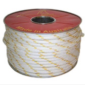 Polyester Double Braid Yacht Rope - Flecked - 8mm (200m reel)