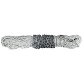 Nylon rope with short link chain