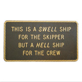 Plaque - This is a Swell Ship