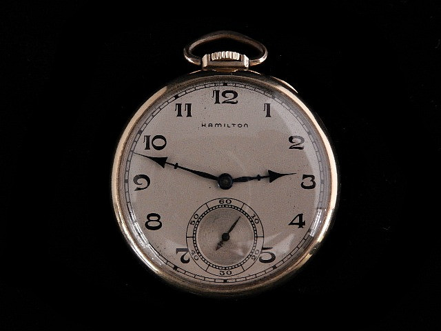hamilton pocket watch