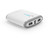 Rescue Power 10,400mAh Portable Battery Pack with 2 USB ports  allows you to charge 2 devices at the same time.