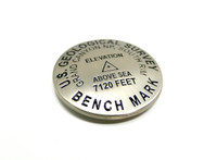 USGS Benchmark Replica Magnet
