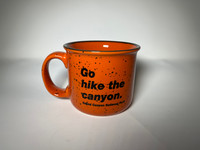 GCNP Go Hike the Canyon Camper Mug - Orange