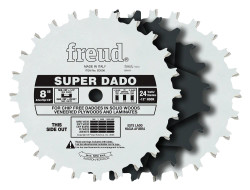 Freud -  8" Super Dado Sets - SD508